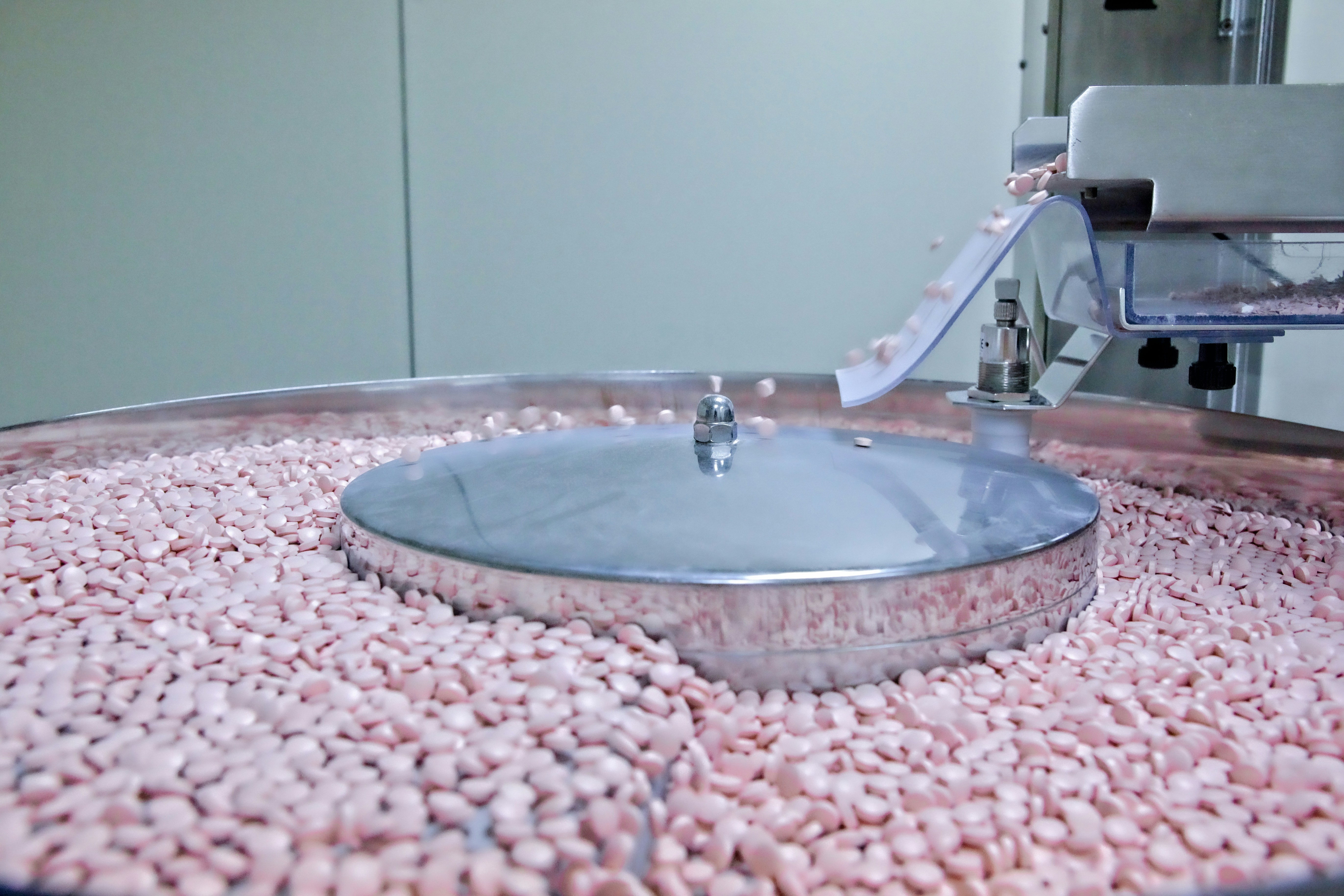 Tablet production — compression and coating equipment